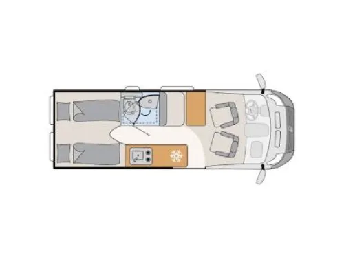 Dethleffs Globetrail 640 ES - Van N Bike- Luxe photo: 17