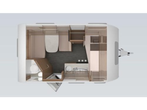 Knaus Sport E-Power Selection 400 QD DWARS BED 210CM AIRCO foto: 12