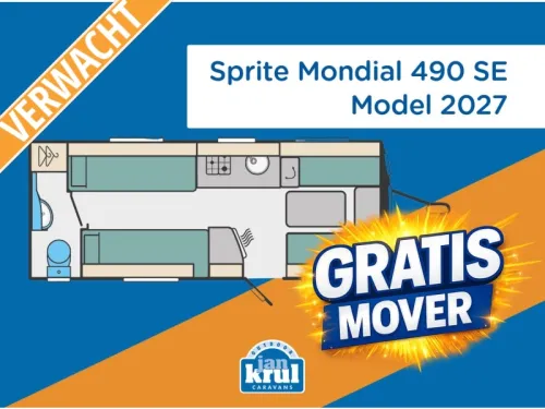 Sprite Mondial 490 SE ZEITWEISE KOSTENLOSE RANGIERHILFE