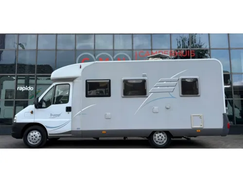 Hymer Tramp 655 Airco,Topindeling,Festbett Foto: 5