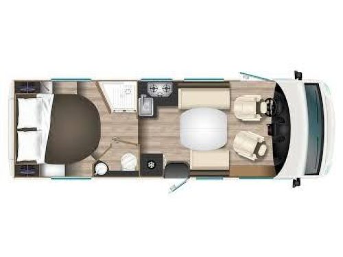 Itineo MC 740 complete spacious queen bed photo: 1
