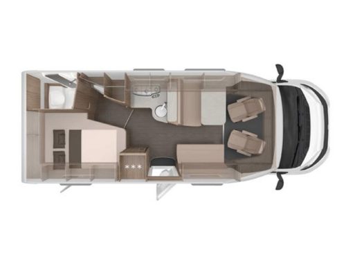 Knaus L!ve Ti 650 MF Cama francesa foto: 12