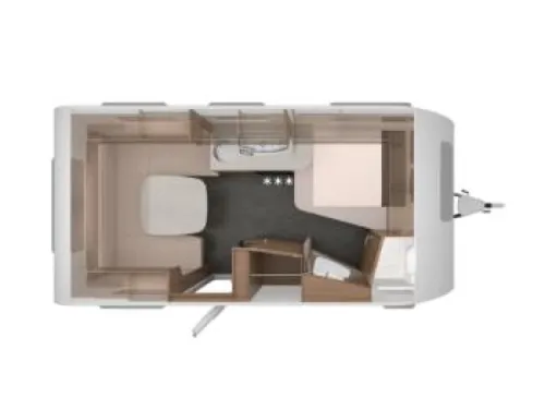Knaus Sport 450 FU Rundsitzgruppe / Franz&ouml;sisches Bett  Foto: 22