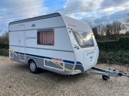Dethleffs Camper , Large Single Bed, 860 Kg