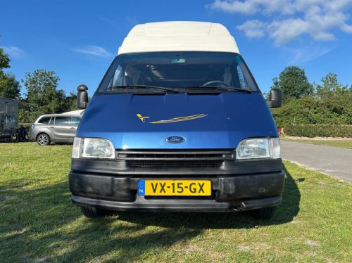 Ford TRANSIT 80D ORIGINAL FACTORY CAMPER VAN 4 SLEEPING PLACES | Towbar | Awning | Inverter photo: 2