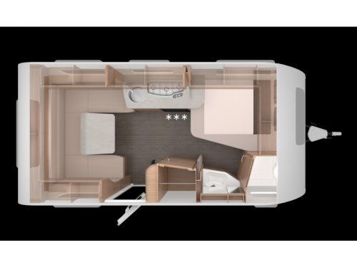 Weinsberg CaraOne Edition HOT 450 FU MODEL 2026 French bed 927 photo: 1