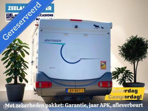 Hymer B644 A-class automatic, C1 driving license photo: 2