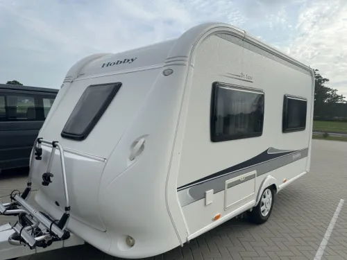 Hobby De Luxe 400 SFE Rangierhilfe - Vorzelt - Markise Foto: 2