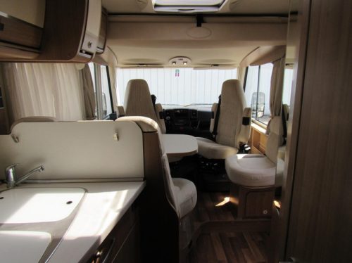 Hymer Exsis-i EX 688 Single beds pull-down bed integral year 2014 photo: 11