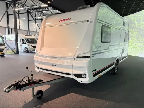 Dethleffs Nomad 460 EL single beds / external gas photo: 2