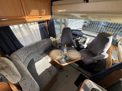 Hymer B574 FRANSBED + RONDZIT MOTORAIRCO 2X ACCU MAXFANN foto: 1