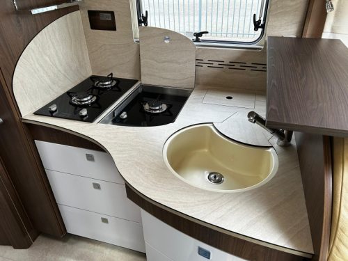 Frankia Platin I 8400 GD Airco, level, lage KM  foto: 11