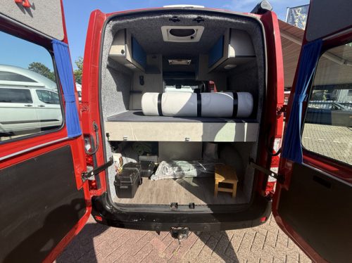 Renault Master automatic bus camper very luxurious conversion transverse bed air conditioning cruise ctr camera navi awning solar panel maxxfan tow bar photo: 5