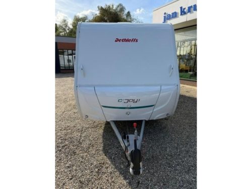Dethleffs C'Joy 480 QLK mover air conditioning bunk bed photo: 2