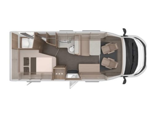 Knaus L!ve Ti 650 MF Frans Bed photo: 12
