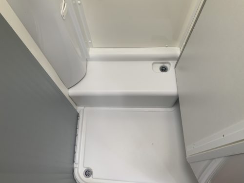 Hymer Exsis-I 674 EX 2.3 MultiJet 160 HP, A-class, Motor air conditioning, 2 Single beds, Pop-top roof bed, Garage, Towing hitch, etc, etc. Camper centrum on the road photo: 33