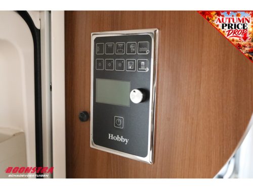 Hobby 540 UFE Premium roof air conditioning, dinette, shower, French bed photo: 22