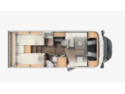 Sunlight T 68 Adventure Edition SINGLE BEDS AUTOMATIC!  photo: 16