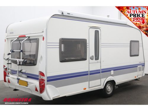 Hobby De Luxe 460 UFE Mover Awning Bike rack Single beds Central kitchen photo: 2