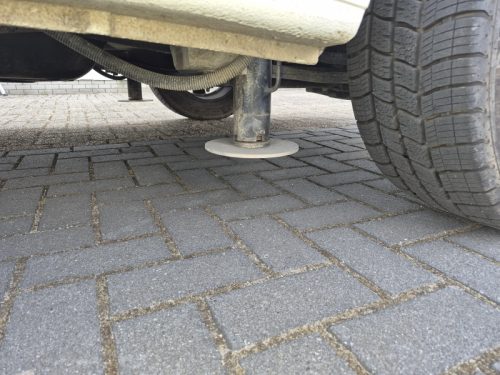 Chausson Welcome 737 Satellite dish-Leveling system-air conditioning photo: 11