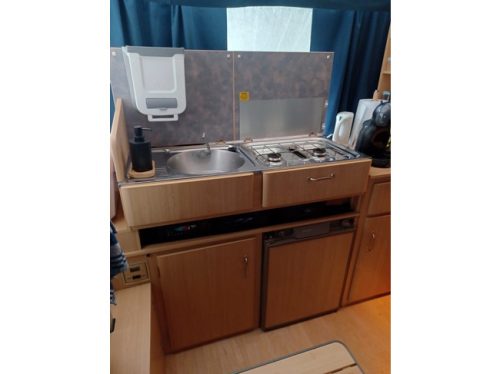 Alpenkreuzer Pennine Fiesta 2+2 Folding camper Awning 4 berths kitchen Awning 2011 photo: 12