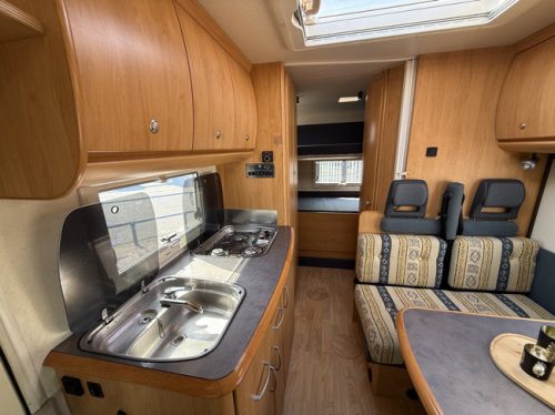 Hobby fiat ducato 2.8 dis timing belt replaced 4-07-24 at 102k km overcab bed bunk bed power steering awning bike rack solar panel Golds photo: 21