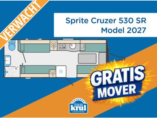 Sprite Cruzer 530 SR ZEITWEISE KOSTENLOSE RANGIERHILFE