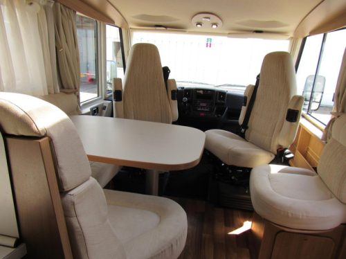 Hymer Exsis-i EX 688 Single beds pull-down bed integral year 2014 photo: 14