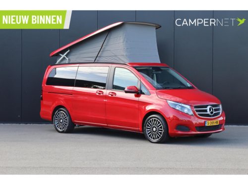 Mercedes-Benz MARCO POLO 190pk Automaat | 4 Schlafpl&auml;tze | Wechselrichter | Anh&auml;ngerkupplung | Hubdach | Park distance control | Leichtmetallfelgen | LED