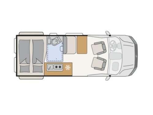 Dethleffs Globetrail Advantage 600 DR VW performance / Automatik Foto: 18