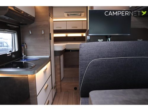 Knaus Live I 650 MEG 140pk 2.3 Multijet | Elektrischer Fahrradtr&auml;ger | Maxxfan | R&uuml;ckfahrkamera | L&auml;ngsbetten | Kein Hubbett | 6.97 Foto: 9