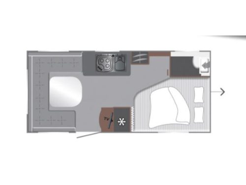LMC Style Special 440 D cama francesa - mover - lujo foto: 16
