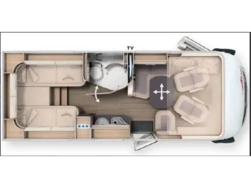 Carthago C1-Tourer 141 KB-LE 2 SINGLE BEDS-180HP-AUTOM photo: 23