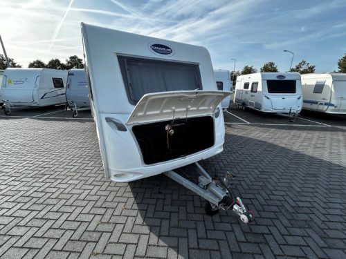 Caravelair Antares 465 Querbett / Markise. Foto: 1
