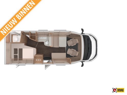 Knaus L!ve Ti 650 MF AUTOMATIC FRENCH BED!