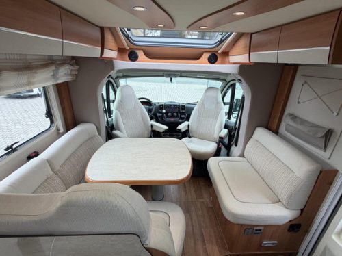 Hymer T 678 CL Automaat Einzelbetten Hubbett Luftfederung Lithium Solarpaneele Foto: 12
