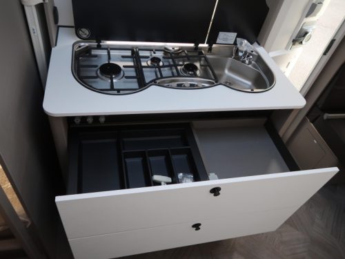 Dethleffs C'Go UP 525 KR STOCKBETT + HUBBETT  Foto: 14