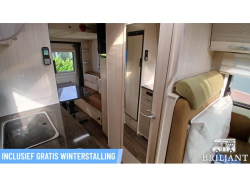 B&uuml;rstner Brevio T-646 .. unique off-grid Motorhome photo: 14