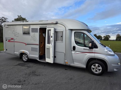 RAPIDO 7096+ 2008, 129 pk ☆2xAirco, Zonnepanelen, XL-garage☆ foto: 1