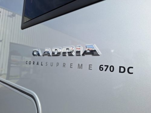 Adria Coral Supreme 670 DC 2027 French bed 180hp FULL photo: 2