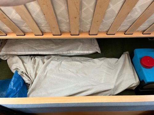Hobby 450 De Luxe Easy fixed bed , dinette photo: 9