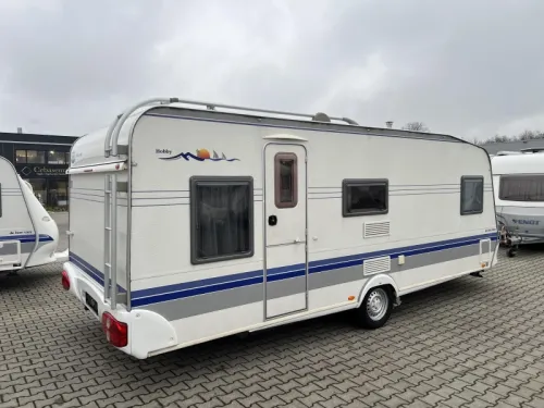 Hobby De luxe Easy 560 KMFE stapelbed zit frans  foto: 12