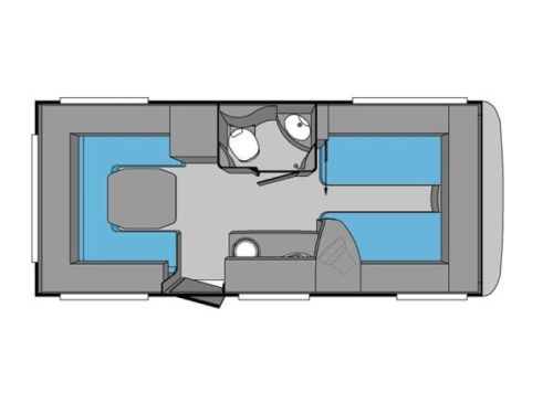 Knaus Sudwind 500 EU - KASSETTENMARKISE - MOVER Foto: 13