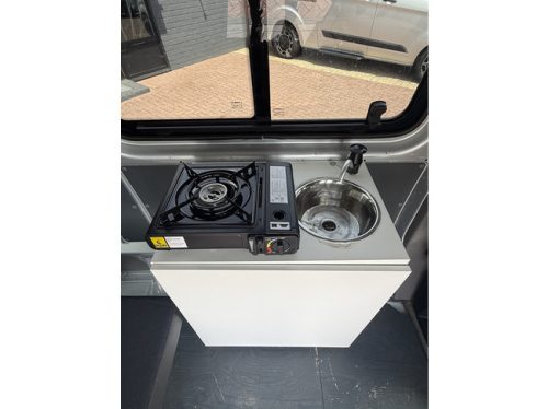 Volkswagen transporter van conversion TDI 131 hp original NL car NAP logical air conditioning cruise control pop-top roof 2 berths towbar photo: 10