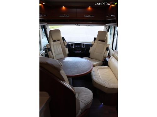 Carthago CHIC E-LINE I 51 YACHTING 180pk Automaat | Ohne Hubdach | Alde Heizung | L&auml;ngsbetten | Solarpaneele | Wechselrichter | Doppel-Bo Foto: 7