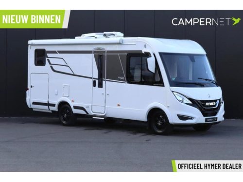 Hymer BMC-I 600 White Line 170hp Automatic | Alde heating | Truma roof air conditioning | Single beds | SLC chassis | Pop-top roof | Awning | Bicycles