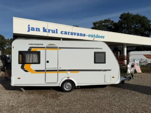 Weinsberg CaraTwo 450 FU mover awning French bed photo: 1