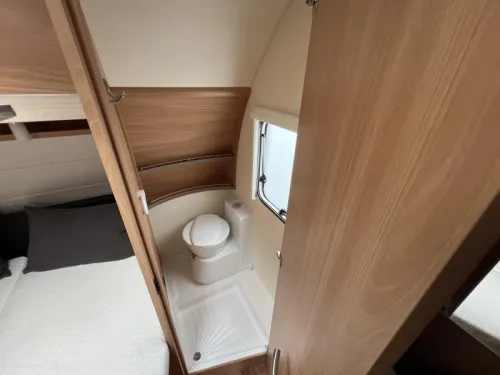 Knaus Sudwind 500 FDK Unico Markise, Fliegenschutzt&uuml;r, Foto: 14