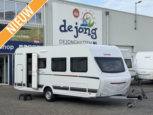 Dethleffs C'Joy 480 QLK Lit superpos&eacute; avec 3 couchages