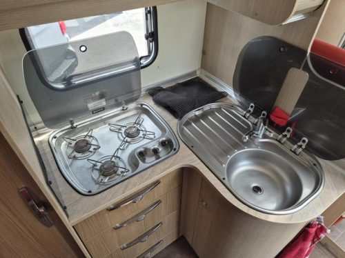 B&uuml;rstner Fiat NEXXO 660 French bed, Air conditioning + awning 2nd owner photo: 12
